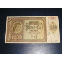 Хорватия 1000 Куна 1941