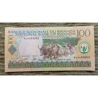 Werty71 Руанда 100 франков 2003 UNC банкнота