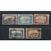 Венгрия - 1917 - Здание парламента - 5 марок. Гашеные.  (Лот 9Gt)-T41P55