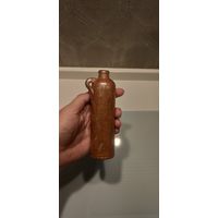 Нечастая маленькая глиняная бутылка из под бальзама ПМВ