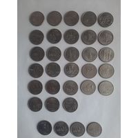 Квотер (25 центов) США 32шт.