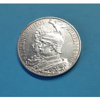 Германия. 2 марки. 1901 год. 200 лет Пруссии. Серебро