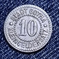 10 пфеннигов (1919г.) г.Гота.Супер! Расспродажа!