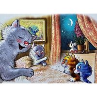 Открытка чистая 10х15 см. Художница Рина Зенюк