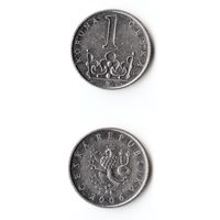 1 крона Чехия 2006 года