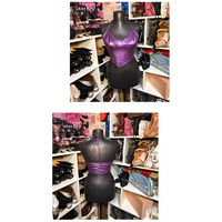 Топ SHEIN корсетный кожаный