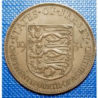 Джерси 1/24 шиллинга 1931 г.