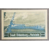 Нотгельд 50 пфеннигов 1922 год. Ольденбург. Веймарская республика