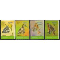 Испания 2011. Бабочки 4 марки 4573-78