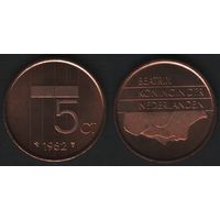 Нидерланды km202 5 центов 1982 год (_8