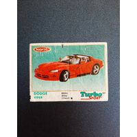 Вкладыш TURBO SPORT, ТУРБО СПОРТ мята. В коллекцию.