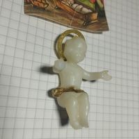 Католическая фигурка рожденный Христос, светится в темноте