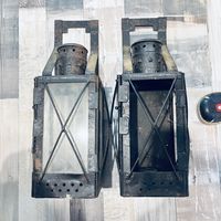 Железнодорожный свечной фонарь