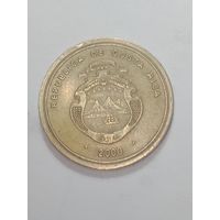 Коста Рика 100 колон 2000 года .