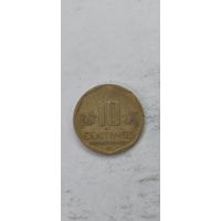 Перу 10 сентимос 2009