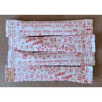 Сахар, сахарные пакетики, Республика Конго (Браззавиль), см. код на фото.