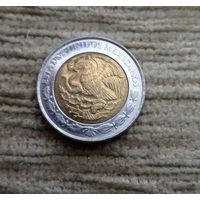 Werty71 Мексика 1 песо 2010 биметалл