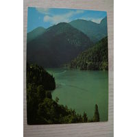 Озеро Рица; чистая, Аэрофлот.