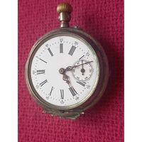Часы карманные серебро 800 проба. Европа.