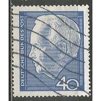 ФРГ. Генрих Любке. Президент. 1964г. Mi#430.