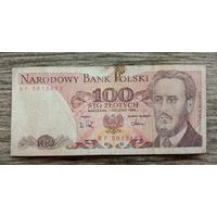 Werty71 Польша 100 злотых 1988 г Банкнота 1 2