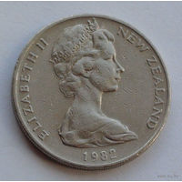 Новая Зеландия 20 центов, 1982