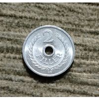 Werty71 Венгрия 2 филлера 1972