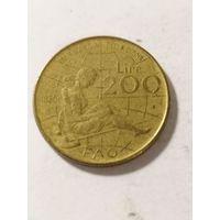 Италия 200 лир "ФАО-международный год женщин" 1980