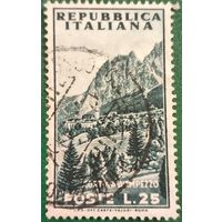 Италия 1953. Горный пейзаж Кортина дАмпеццо