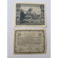 20 геллеров Австрии