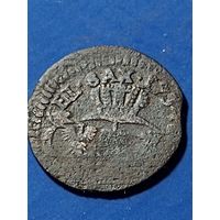 Польша 1 солид 1754г. (3) Август III, без мц.