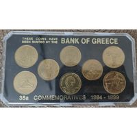 Набор юбилейных монет Греции