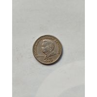 25 сентимов Филиппины.