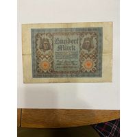Германия 100 марок 1920 г. -0801