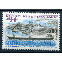 Франция - 1973г. - танкер - 1 марка - полная серия, MH [Mi 1851]. #2-Fr-37-A-1