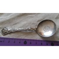 Красивая коллекционная ложечка. Клейма старой Швеции. Распродажа коллекции.