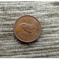 Werty71 Великобритания 1 фартинг 1950 Георг 6