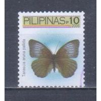 [975] Филиппины 2006. Фауна.Бабочка.10п. Гашеная марка.