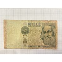 Банкнота Италии 1000 лир. 1982 год.-2