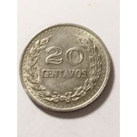 Колумбия 20 сентаво 1971