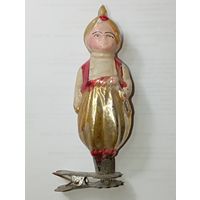 Игрушка на ёлку ,  Маленький Мук , винтаж , стекло , СССР .
