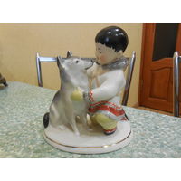 Якут с собакой. ЛФЗ