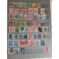 Греция.  Коллекция 494 шт, много чистых дорогих марок.