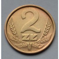 Польша, 2 злотых 1987 г.