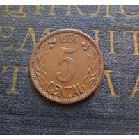 5 центов 1936 Литва #044-A01 XF