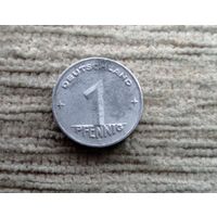 Werty71 Германия ГДР 1 пфенниг 1950 Е E