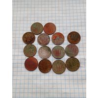 10 копеек до реформы без чистки 32,33,35,36,40,45,46,48,49,52,53,54,55,57г.