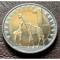 Южный Судан 1 фунт, 2015    ( 2-7-4 )