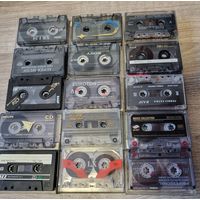 Аудиокассеты 15 шт.