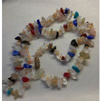 Винтажные бусы. Камень.